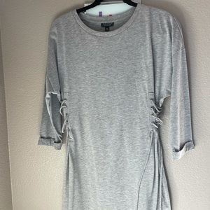 Quarter sleeve dress